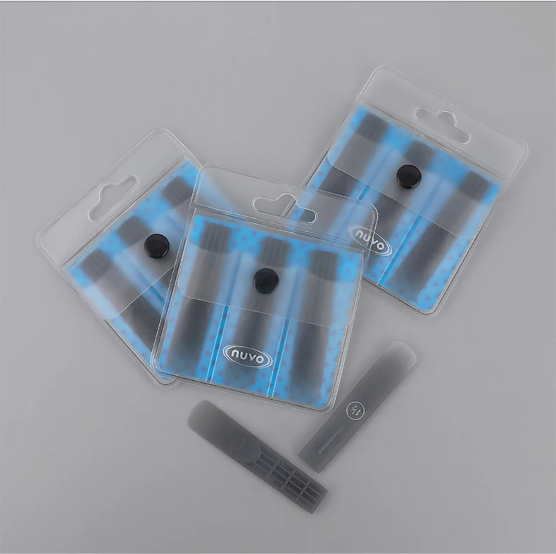 Musical Instrument Reed - UK NUVO Jsax แผ่นรีดแซ็กโซโฟนพลาสติกกันน้ำ ทนทาน อะไหล่แซ็กโซโฟน