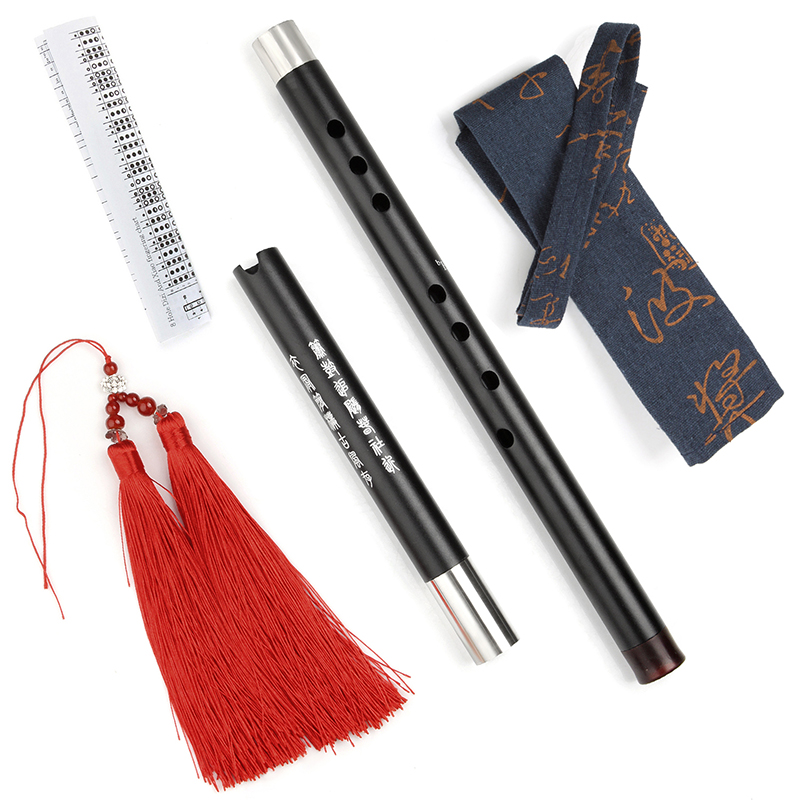 Musical Instrument Xiao - ขลุ่ยโลหะสองส่วน XIAO G Key แบบคลาสสิก เครื่องดนตรีแนวตั้ง