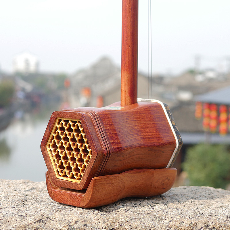 Musical Instrument Brands - Professional Dunhuang ยี่ห้อ 06A Erhu ไม้