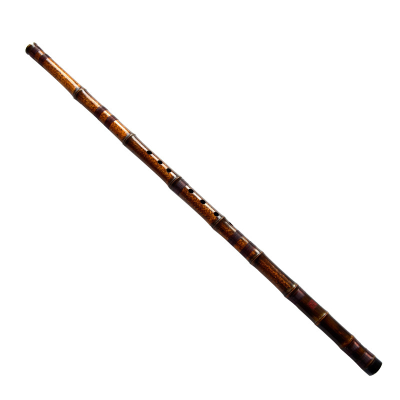 Musical Instrument Xiao - ขลุ่ยไม้ไผ่สีม่วง YPXD Dong Xiao ขลุ่ยแนวตั้ง เครื่องดนตรีจีนแบบเป่าลม