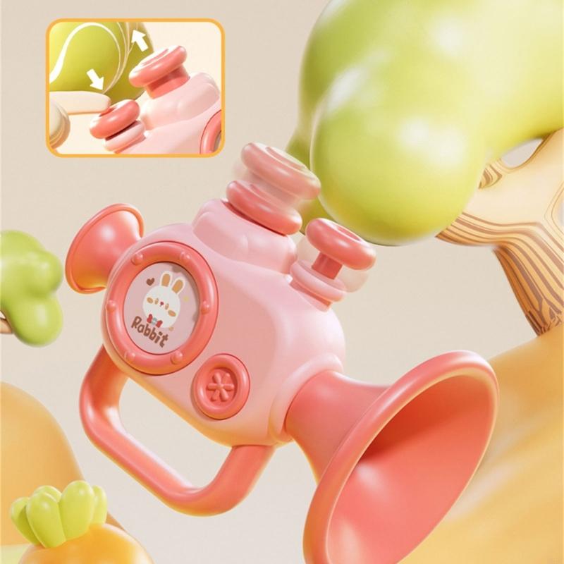 Musical Instrument Groups - M89C Fun Baby Trumpet Instrument สนับสนุนกิจกรรมปฏิสัมพันธ์ทางสังคม