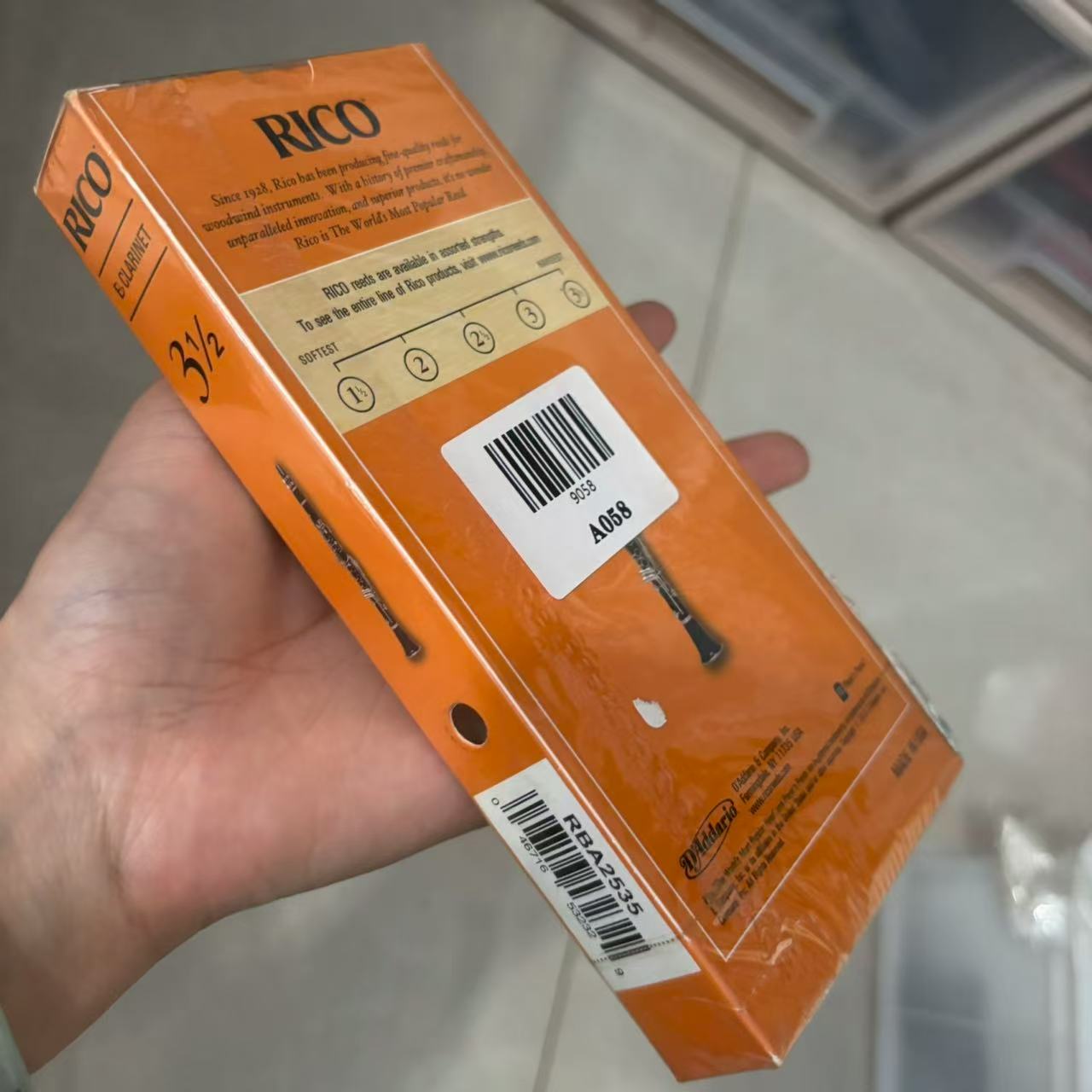 Musical Instrument Reed - กกคลาริเน็ต Bb Eb เบส ริโก อุปกรณ์เครื่องดนตรี