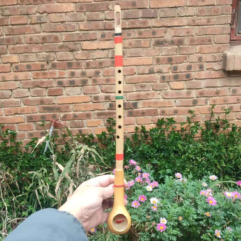 Musical Instrument Groups - ขลุ่ยไม้ไผ่ทำมือ ทรงตรง ของชนเผ่าอี้ เครื่องดนตรีพื้นบ้านแบบดั้งเดิมของชาวอี้ ขลุ่ยแบบใช้เสียงจากคอ เครื่องดนตรีเฉพาะกลุ่มชาติอี้