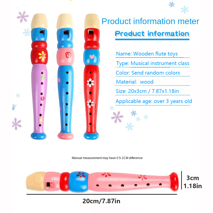 ร้อนสีสันไม้ขลุ่ยเครื่องดนตรีท - Musical Instrument Fagot บทวิจารณ์และราคา