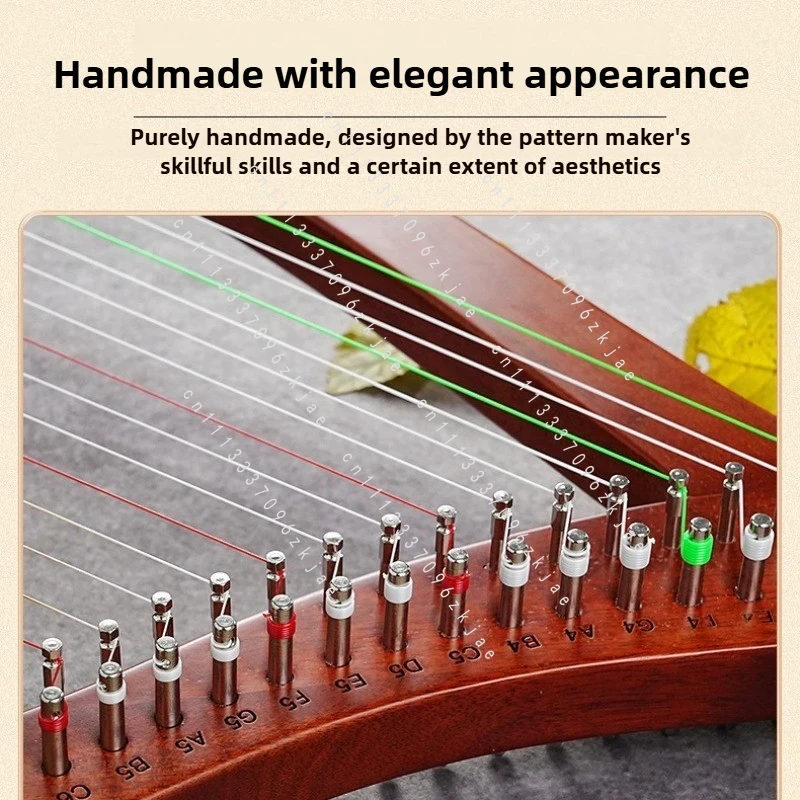 พิณแฮร์ป 15 โทนเสียง ทำมือ สำห - Musical Instrument Harp บทวิจารณ์และราคา