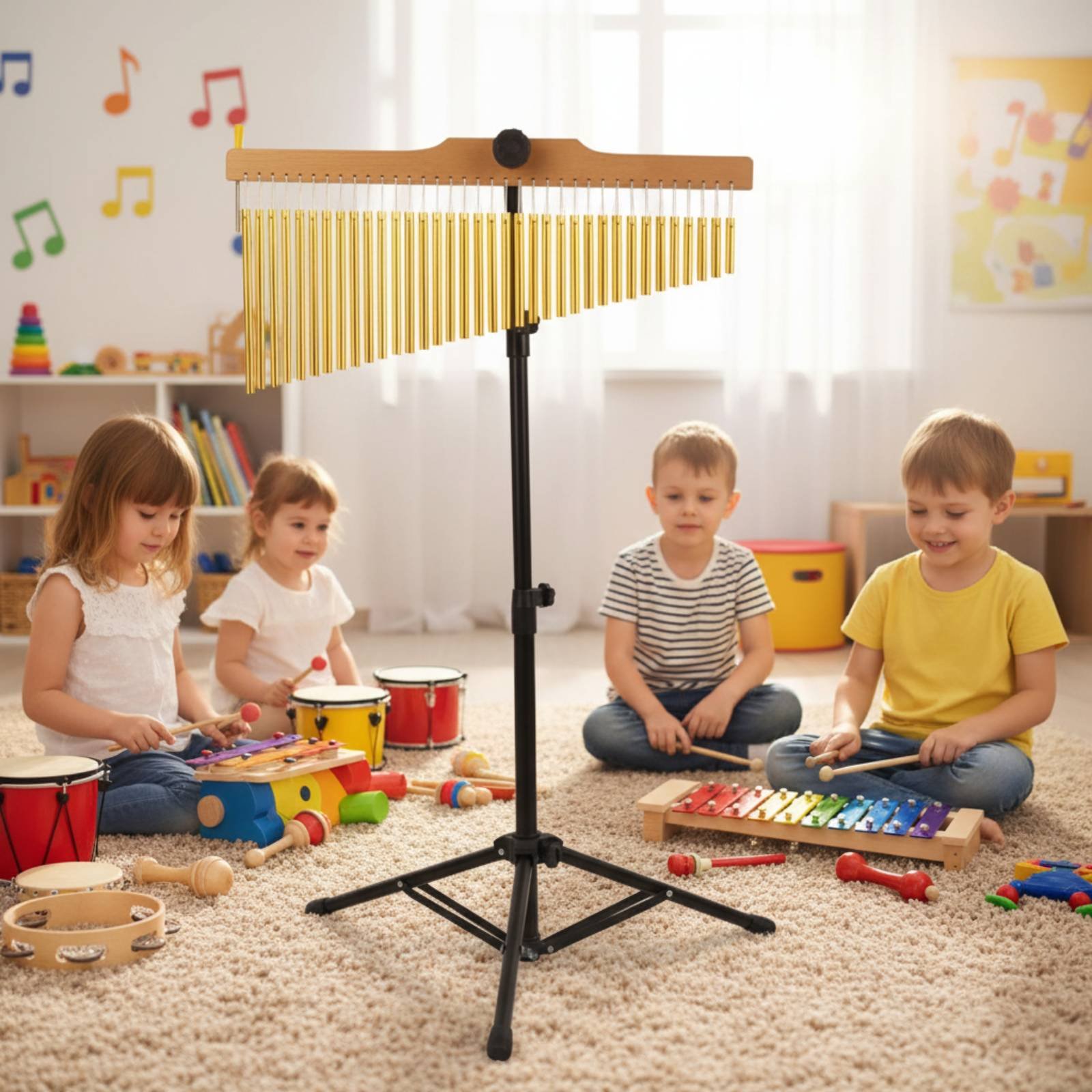 ระฆังเสียงลม 36 เสียง แบบแท่ง  - Musical Instrument Chimes บทวิจารณ์และราคา
