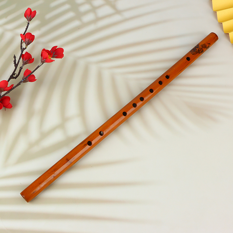 ใหม่ 1 ชิ้น ขลุ่ยไม้ไผ่ 6 รู ข - Musical Instrument Xiao บทวิจารณ์และราคา