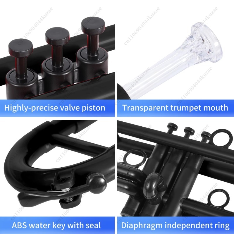 ทรัมเป็ตพลาสติก B-flat และ C-f - Musical Instrument Fagot บทวิจารณ์และราคา