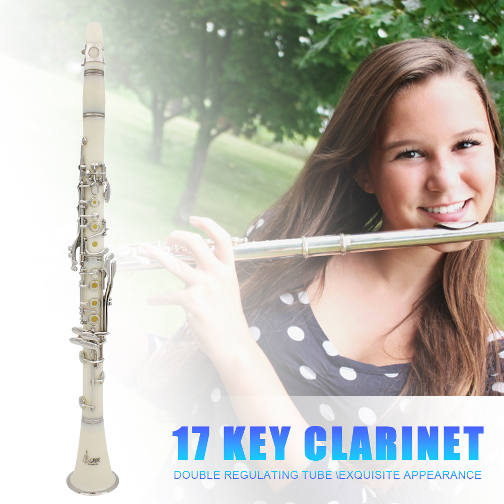 คลาริเน็ต Bb 17 คีย์ พร้อมกล่อ - Musical Instrument Reed บทวิจารณ์และราคา
