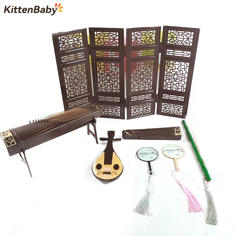 สไตล์จีนใหม่ตุ๊กตาอุปกรณ์ตกแต่ - Musical Instrument Groups บทวิจารณ์และราคา