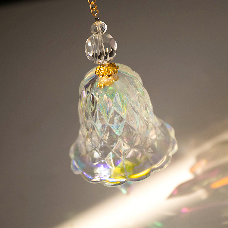 ใหม่【กระดิ่งลมคริสตัล ของตกแต่ - Musical Instrument Chimes บทวิจารณ์และราคา