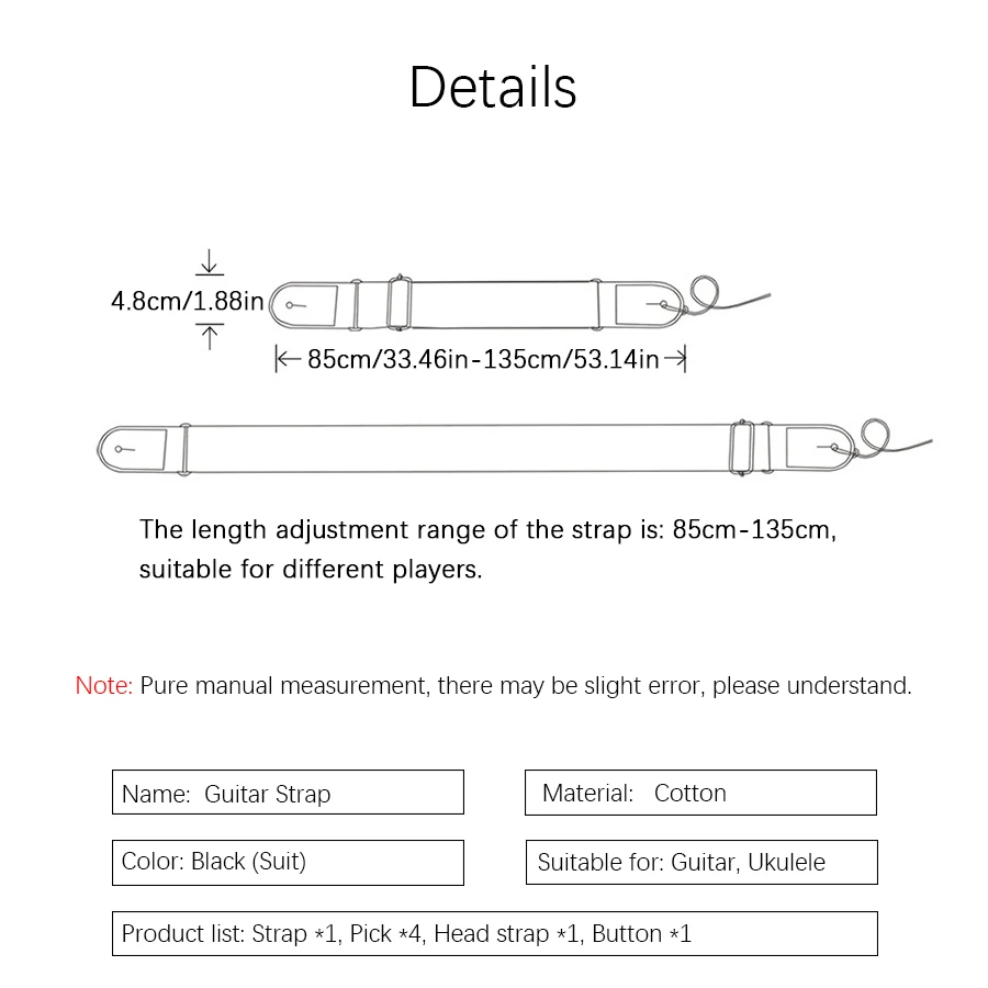 7 ชิ้น/เซ็ตสายคล้องคอหนัง PU ส - Musical Instrument Fagot บทวิจารณ์และราคา