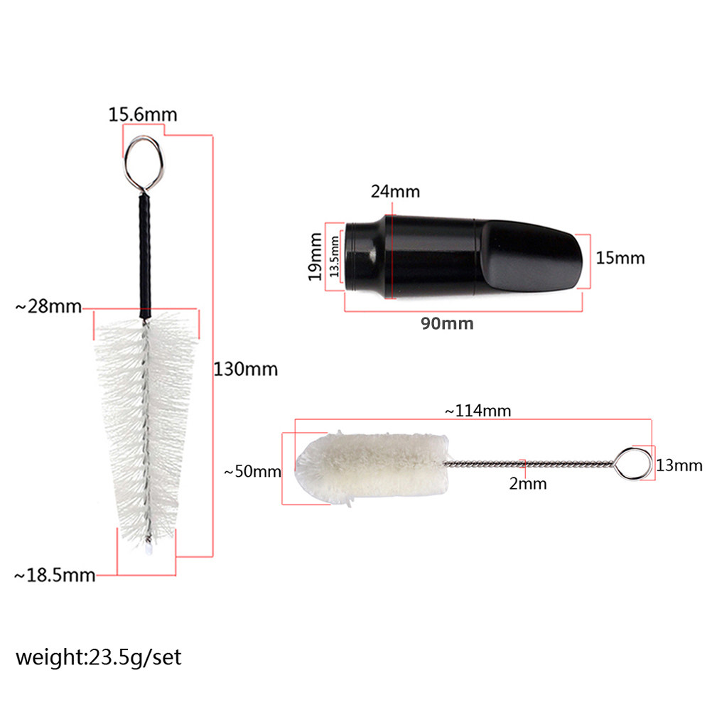 2 ชิ้น ปากเป่าแซกโซโฟน รูปทรงก - Musical Instrument That You Blow Into บทวิจารณ์และราคา