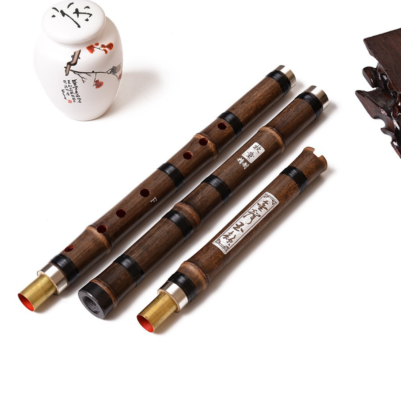 ขลุ่ยไม้ไผ่ 8 รู 3 ท่อน คีย์ G - Musical Instrument Xiao บทวิจารณ์และราคา