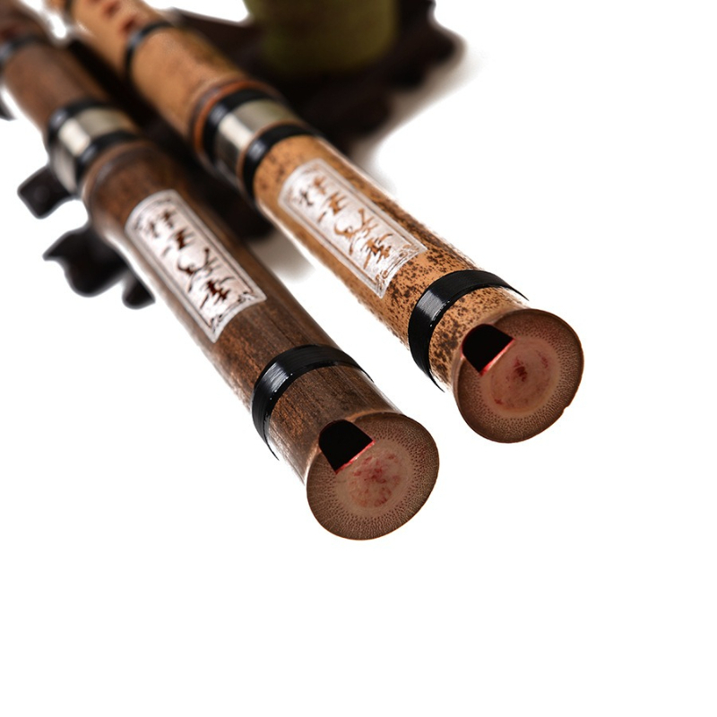 ขลุ่ยไม้ไผ่ 8 รู 3 ท่อน คีย์ G - Musical Instrument Xiao บทวิจารณ์และราคา