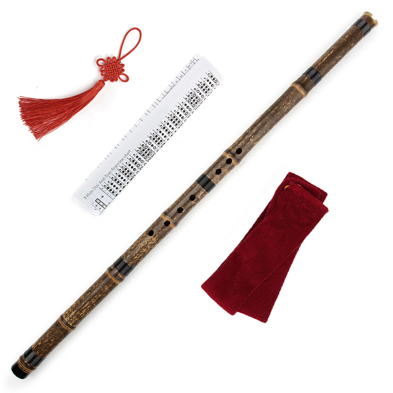 75 ซม.G คีย์ขลุ่ยไม้ไผ่จีน 8 ห - Musical Instrument Xiao บทวิจารณ์และราคา