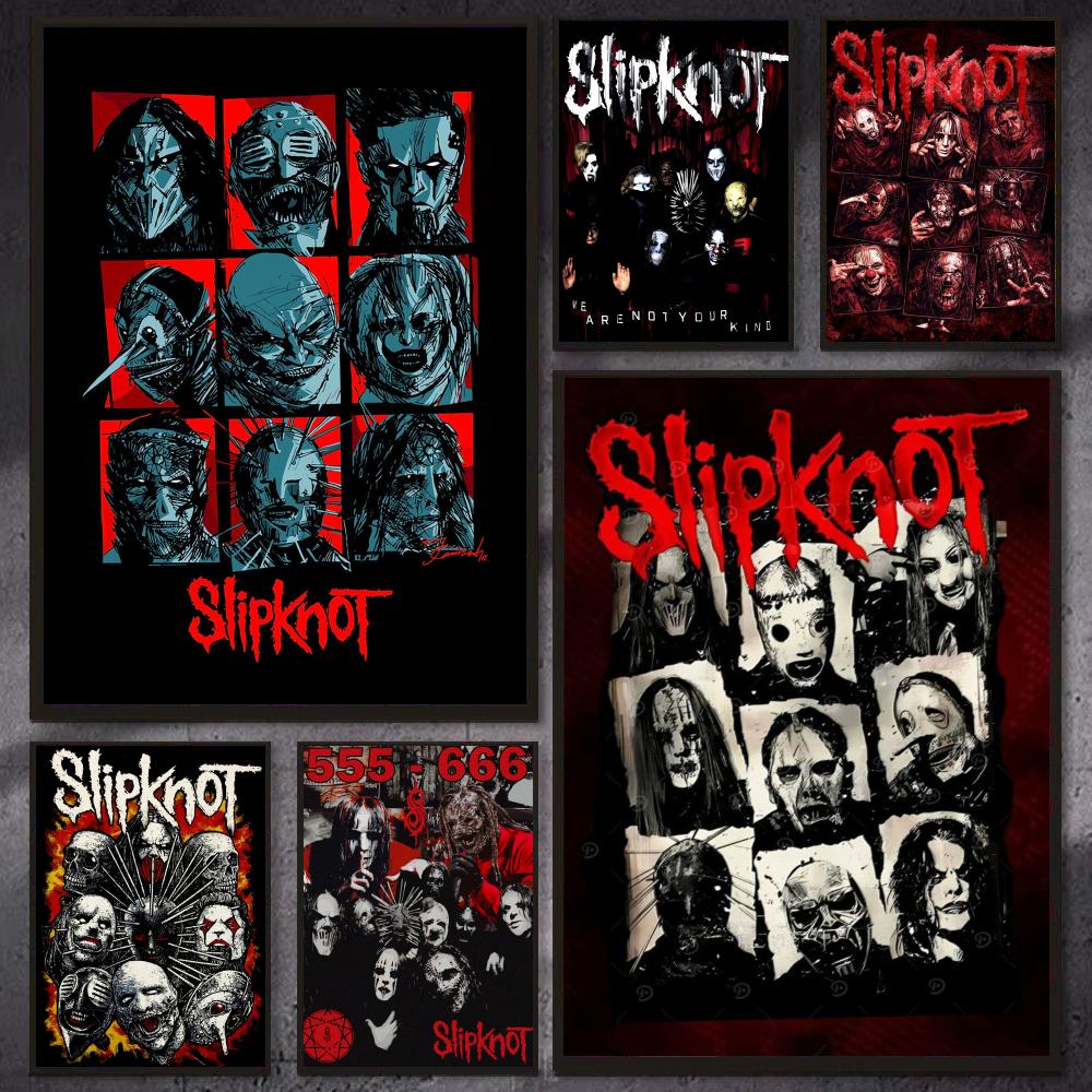 โปสเตอร์วงดนตรี S-Slipknot โปส - Musical Instrument Poster บทวิจารณ์และราคา