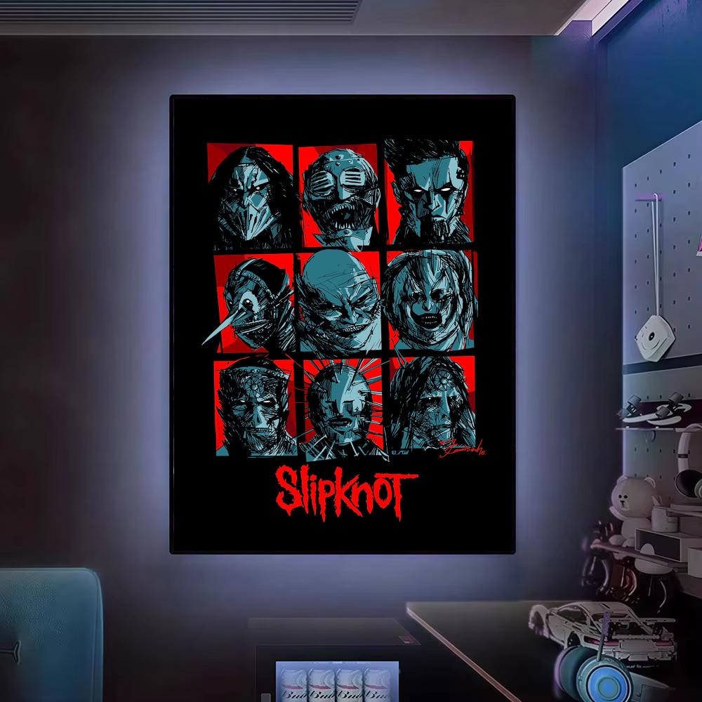 โปสเตอร์วงดนตรี S-Slipknot โปส - Musical Instrument Poster บทวิจารณ์และราคา