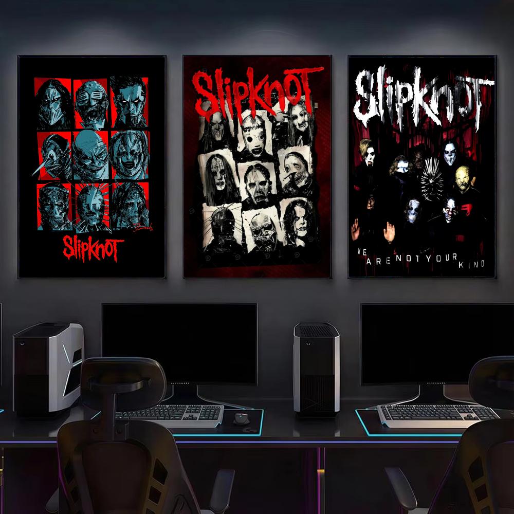 โปสเตอร์วงดนตรี S-Slipknot โปส - Musical Instrument Poster บทวิจารณ์และราคา