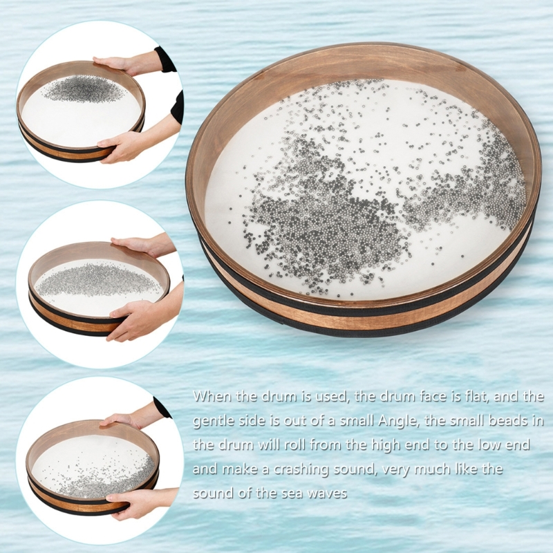 คลื่นมหาสมุทรกลองไม้ทะเลคลื่นเ - Ocean Drum Wave บทวิจารณ์และราคา