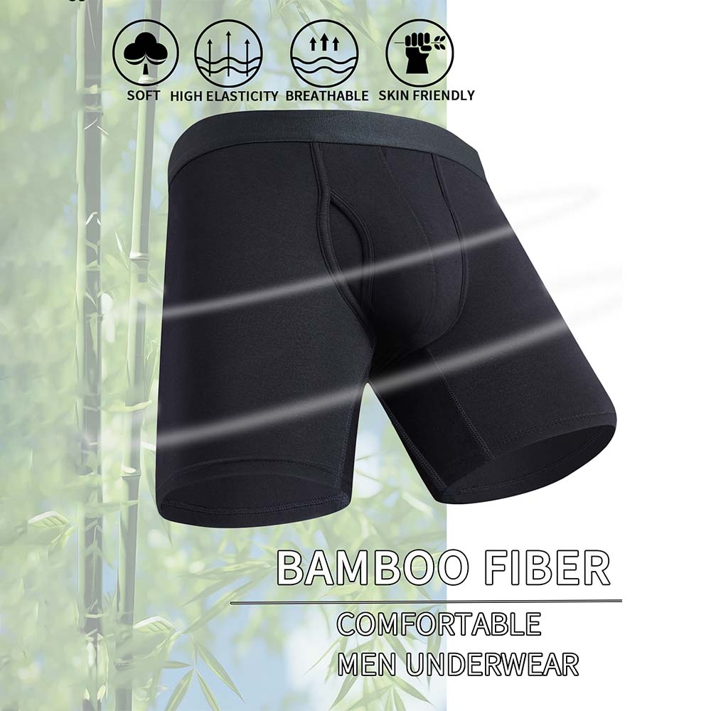 กางเกงบ็อกเซอร์ชาย 8 ตัว แพ็ค  - Didgeridoo Bamboo บทวิจารณ์และราคา