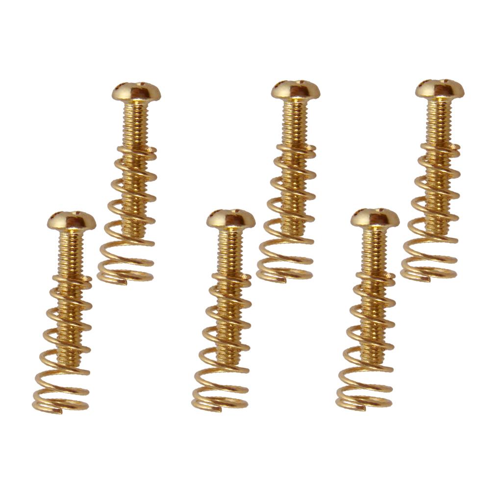 สกรูยึดสะพานสายกีตาร์ สปริงแบบ - Musical Instrument Repairs บทวิจารณ์และราคา