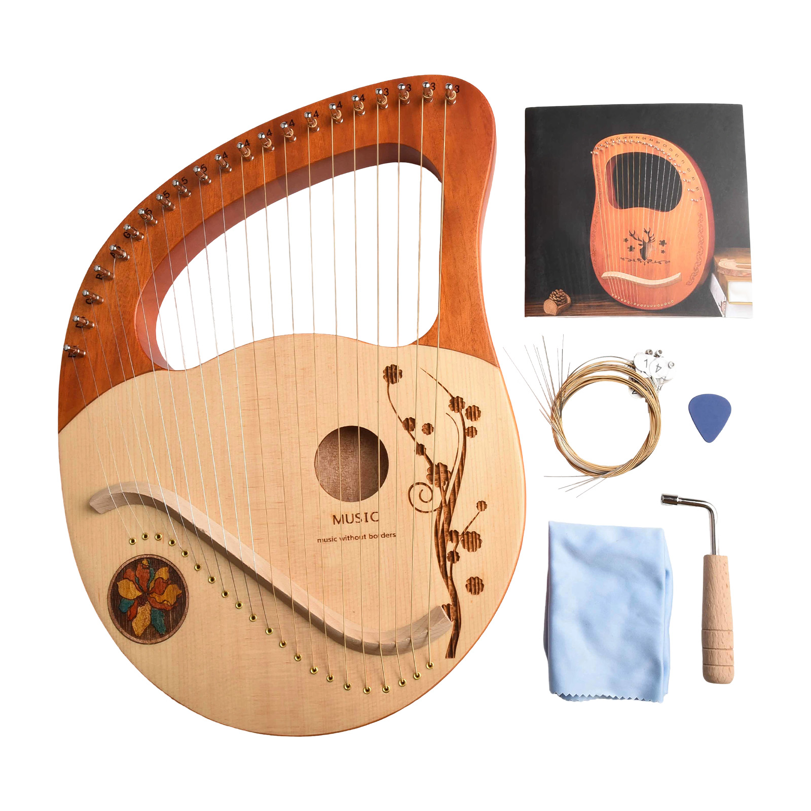 เครื่องดนตรี Lyre Lyre พิณพิณ  - Musical Instrument Brands บทวิจารณ์และราคา