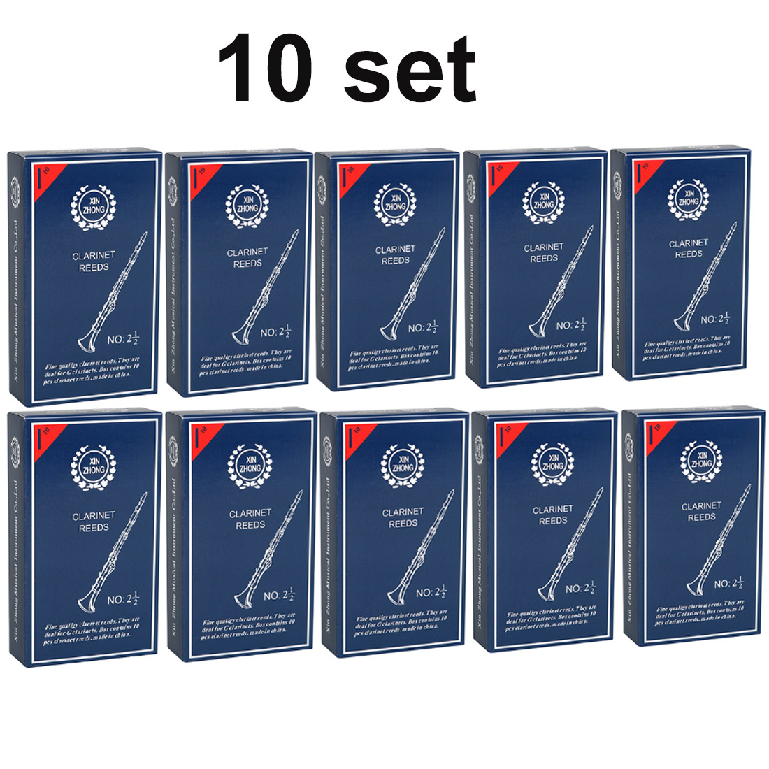 10/20 ชุด 2.5 รีดแซ็กโซโฟนโซปร - Musical Instrument Reed บทวิจารณ์และราคา