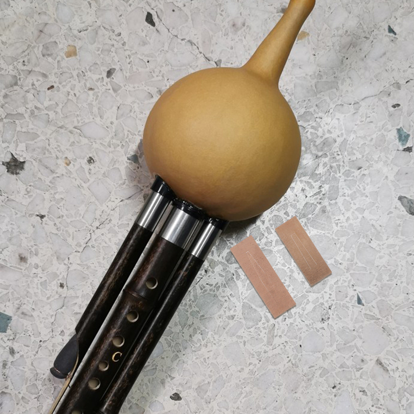 2 ชุดกุญแจเปลี่ยนลิ้นขลุ่ยฮูลู - Musical Instrument Reed บทวิจารณ์และราคา