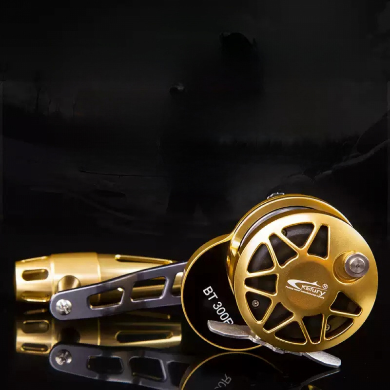 รอกตกปลาทะเลน้ำลึกแบบโลหะทั้งห - Ocean Drum Wave บทวิจารณ์และราคา