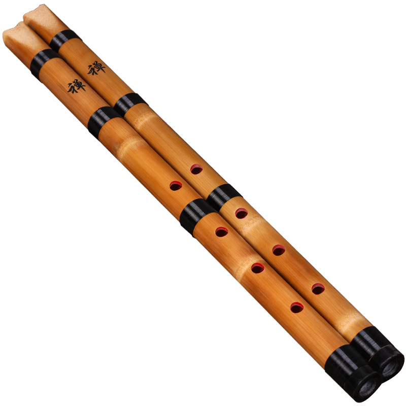 ขลุ่ยไม้ไผ่สีขาว 5 รู ขลุ่ยญี่ - Musical Instrument Xiao บทวิจารณ์และราคา