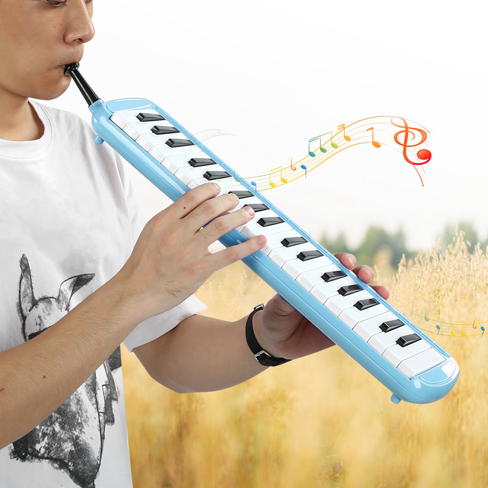 เมโลดิก้า 37 คีย์ เครื่องดนตรี - Musical Instrument Reed บทวิจารณ์และราคา