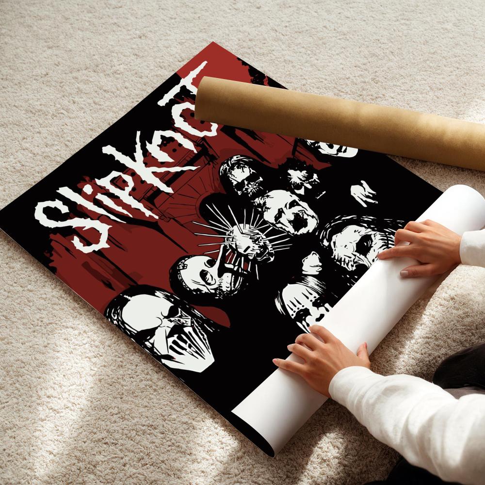 เฮฟวีเมทัลร็อค S-SlipknotES แบ - Musical Instrument Poster บทวิจารณ์และราคา