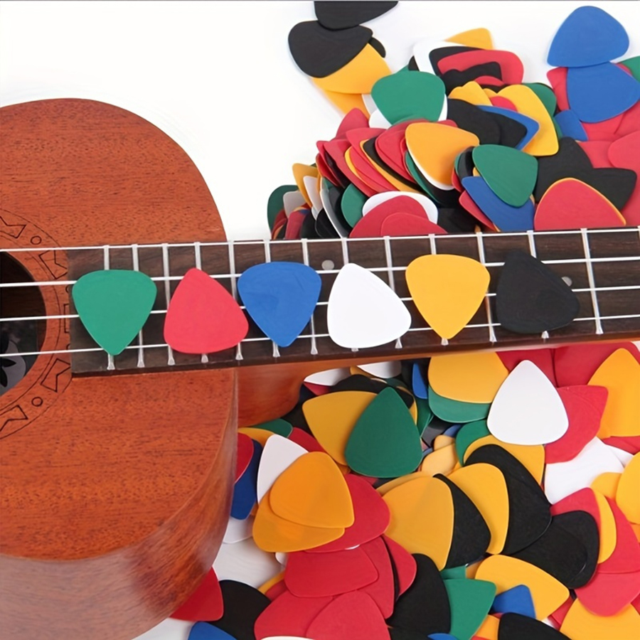 ปิ๊กกีตาร์สีพื้น 40/80 ชิ้น ขน - Musical Instrument Fagot บทวิจารณ์และราคา