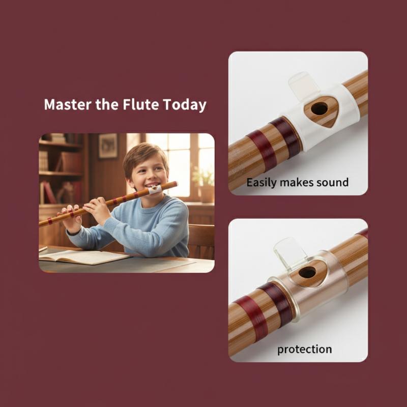 1PC Bamboo Flute Blowing Aid F - Musical Instrument That You Blow Into บทวิจารณ์และราคา