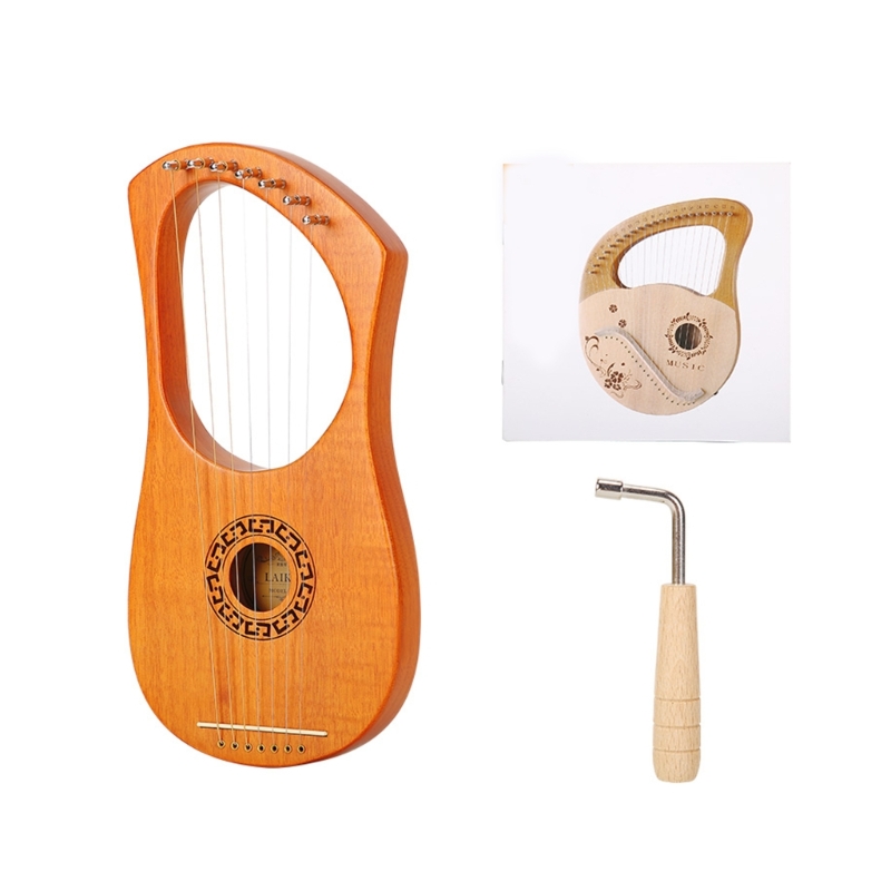 อเนกประสงค์ 7 String Lyre Harp - Musical Instrument Groups บทวิจารณ์และราคา