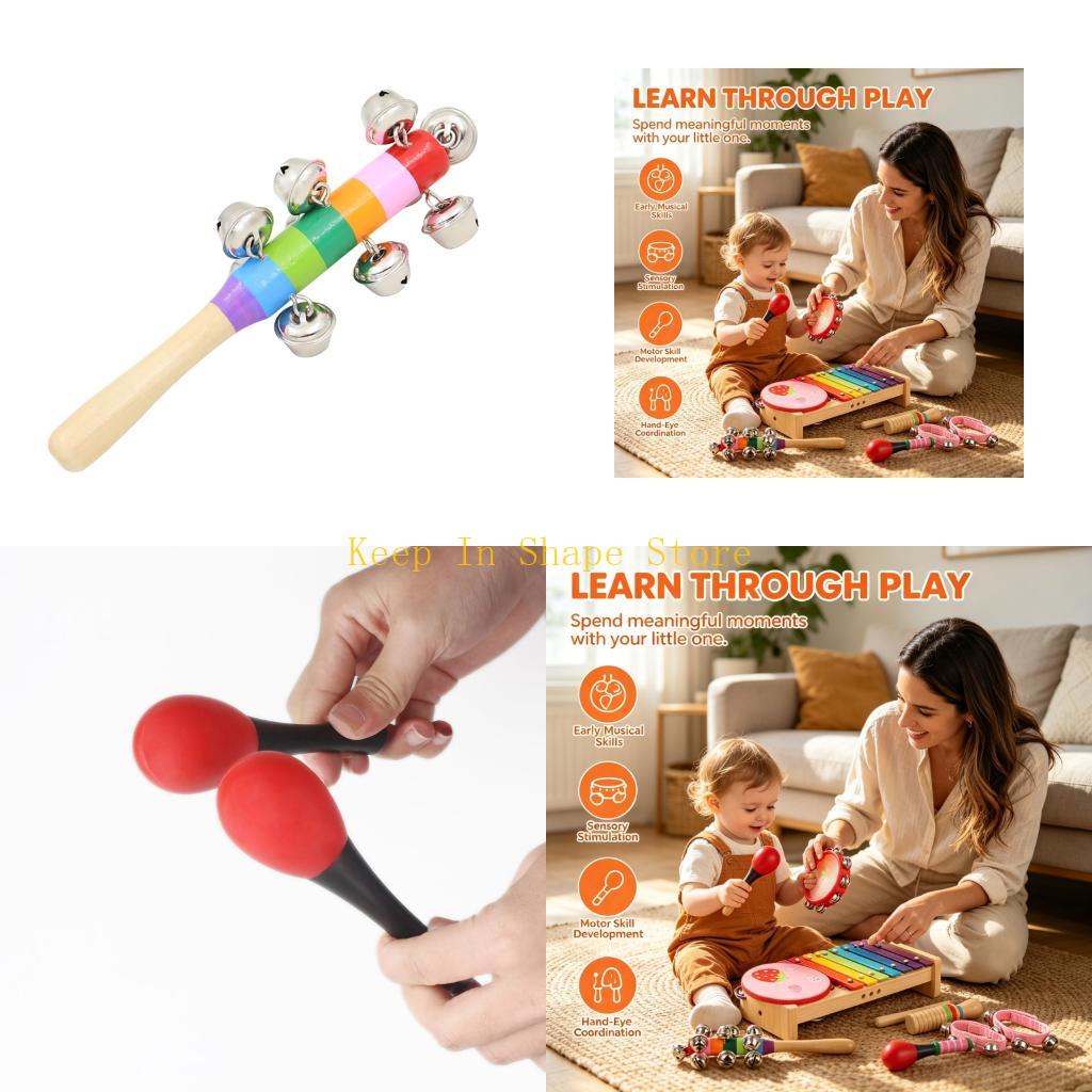 U1JC เครื่องดนตรีชุด Handbell  - Musical Instrument Groups บทวิจารณ์และราคา