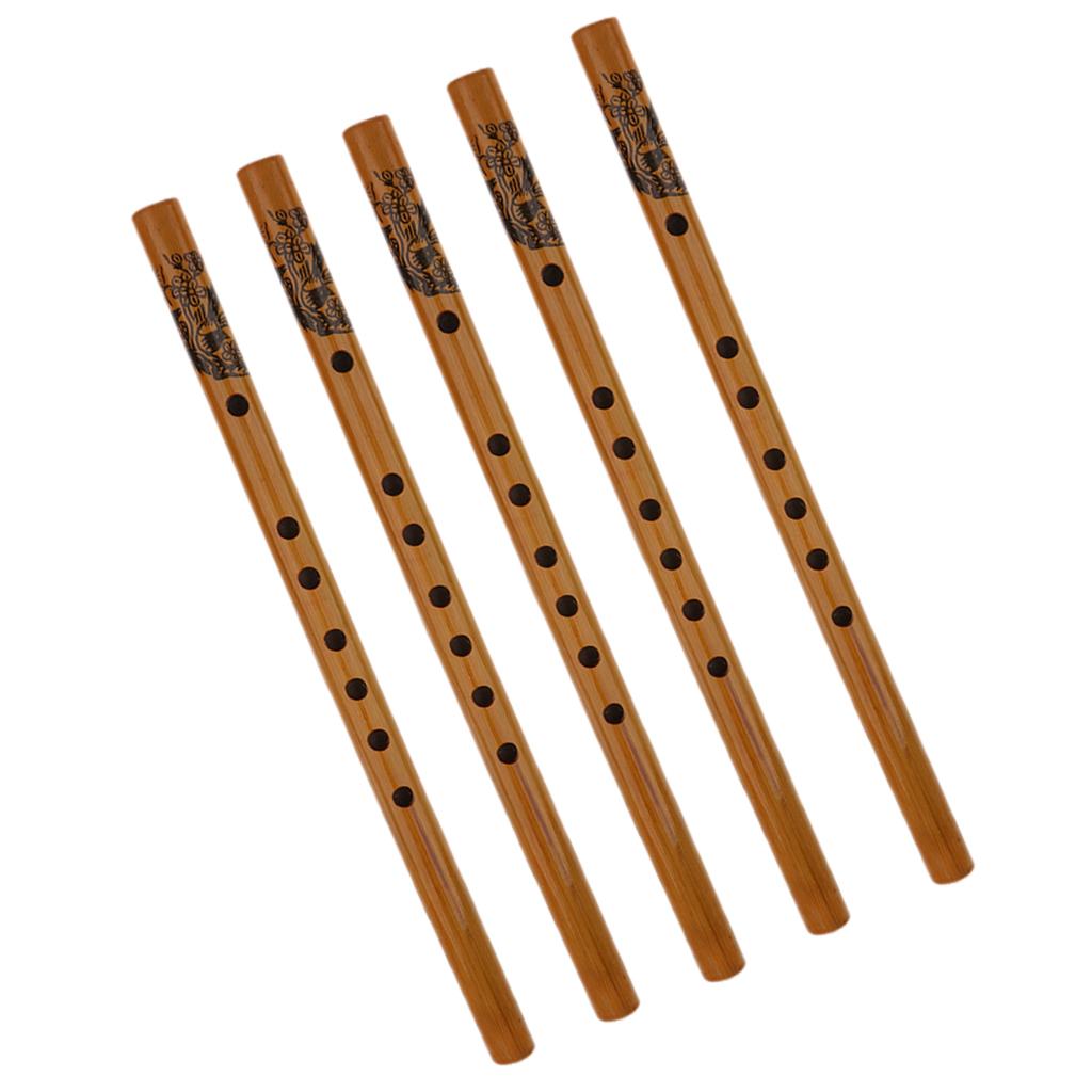 ขลุ่ยไม้ไผ่ทำมือ ชุดเสี่ยว ดนต - Musical Instrument Xiao บทวิจารณ์และราคา