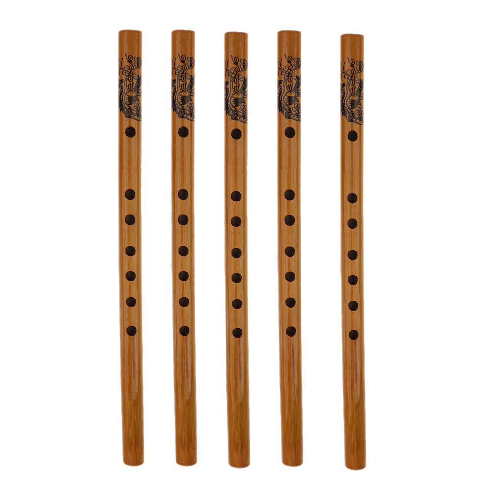 ขลุ่ยไม้ไผ่ทำมือ ชุดเสี่ยว ดนต - Musical Instrument Xiao บทวิจารณ์และราคา
