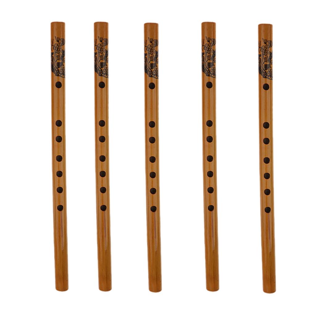 ขลุ่ยไม้ไผ่ทำมือ ชุดเสี่ยว ดนต - Musical Instrument Xiao บทวิจารณ์และราคา