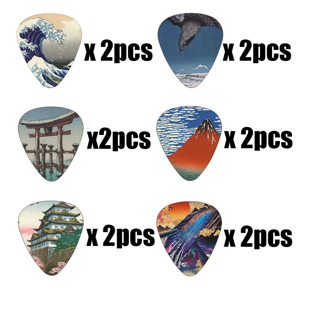 ใหม่ 12 ชิ้น/เซ็ตกีตาร์ Picks- - Musical Instrument Fagot บทวิจารณ์และราคา