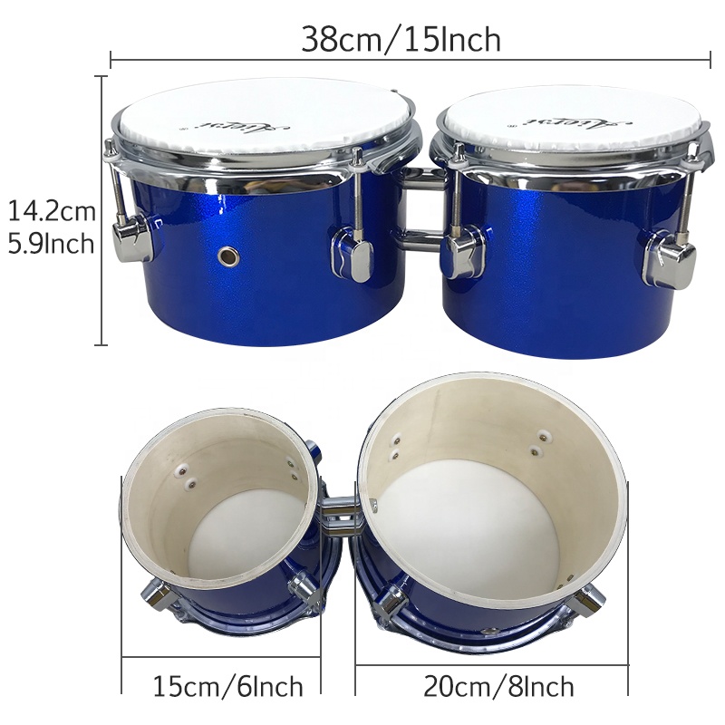 ชุดกลองบองโกไม้เมเปิลขนาด 6/8  - Musical Instrument Brands บทวิจารณ์และราคา
