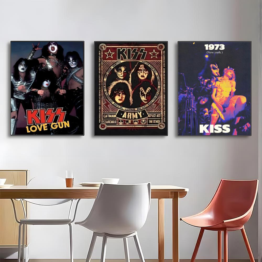 K-Kiss Kraft Rock Band-S โปสเต - Musical Instrument Poster บทวิจารณ์และราคา