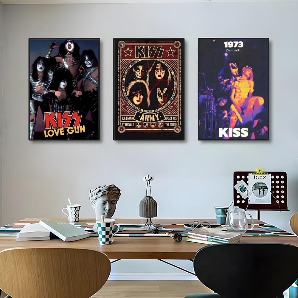 K-Kiss Kraft Rock Band-S โปสเต - Musical Instrument Poster บทวิจารณ์และราคา