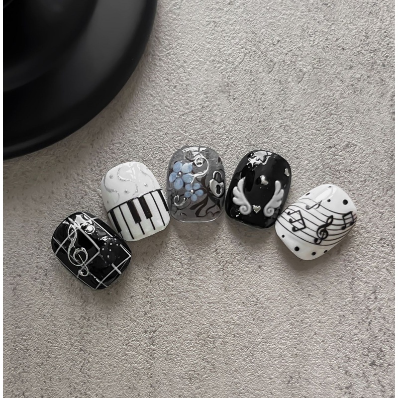 สติกเกอร์ติดเล็บลายดนตรีสไตล์เ - Musical Instrument Images บทวิจารณ์และราคา