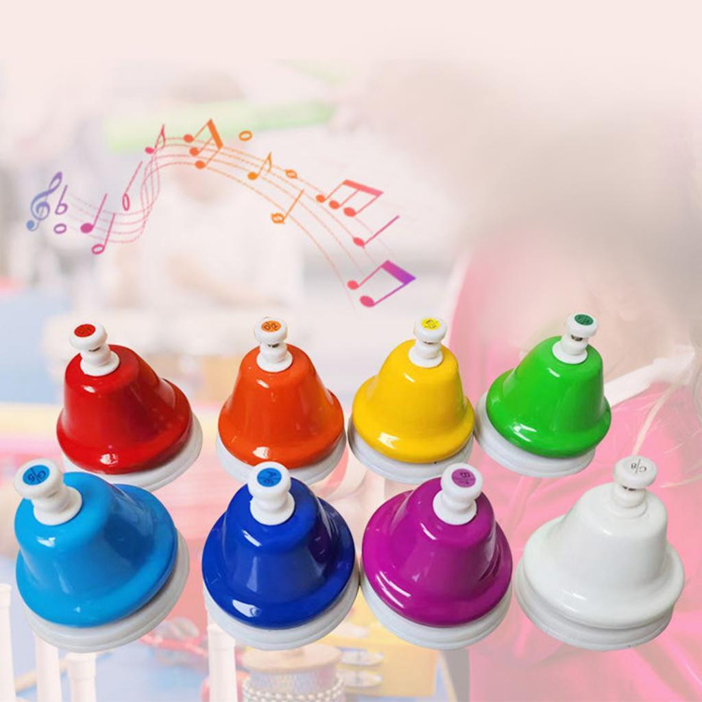 กระดิ่งโลหะสำหรับเด็ก 8 โน้ต เ - Musical Instrument Groups บทวิจารณ์และราคา