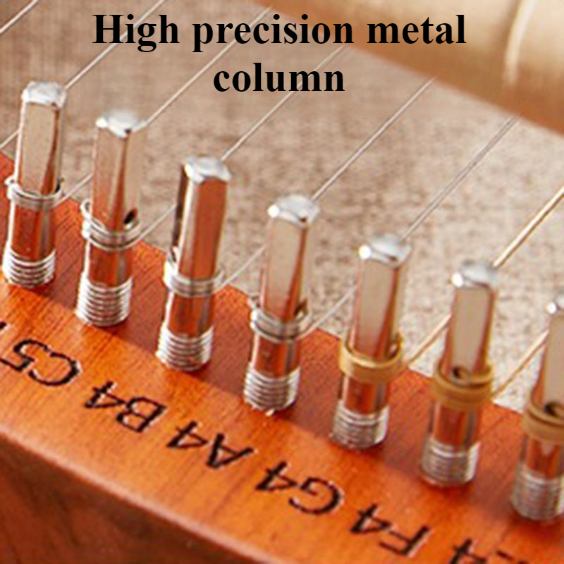 19 สายพิณผู้ใหญ่แบบพกพาพิณเด็ก - Musical Instrument Harp บทวิจารณ์และราคา