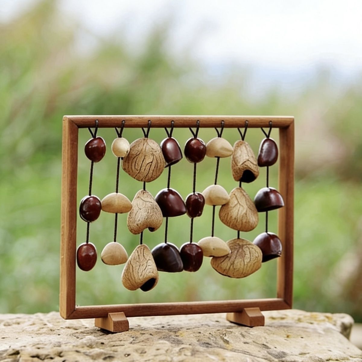 กระดิ่งลมเปลือกถั่ว เสียงสำหรั - Musical Instrument Chimes บทวิจารณ์และราคา