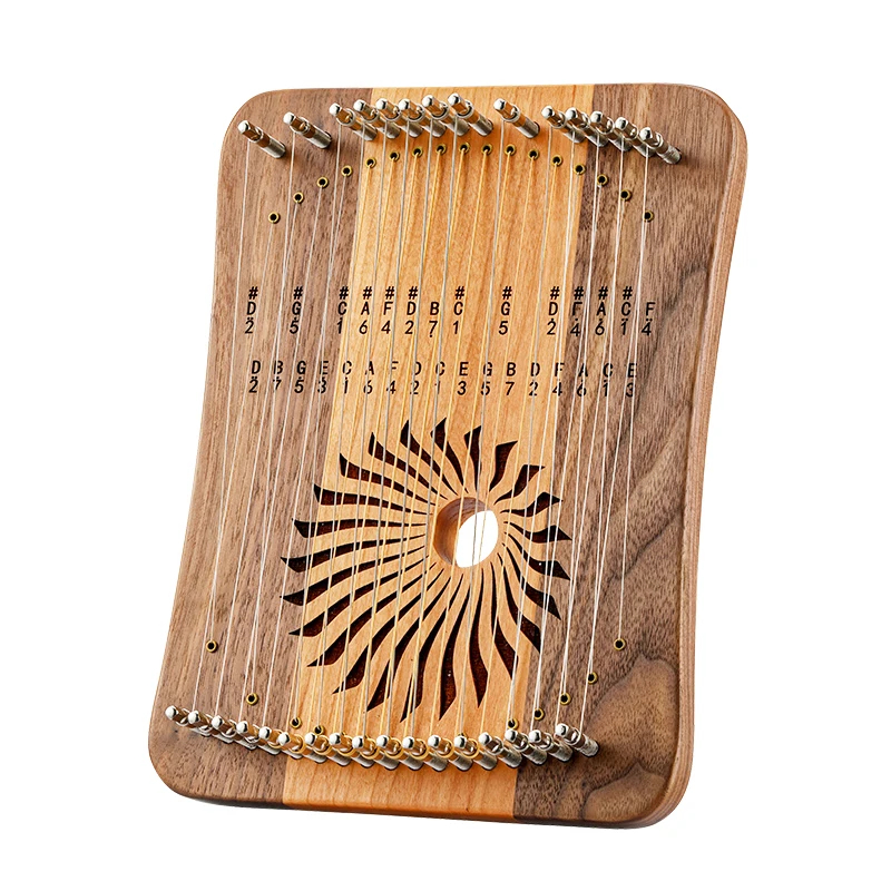 ฮาร์ปนิ้วมือ Hluru Lyre 31 สาย - Musical Instrument Harp บทวิจารณ์และราคา