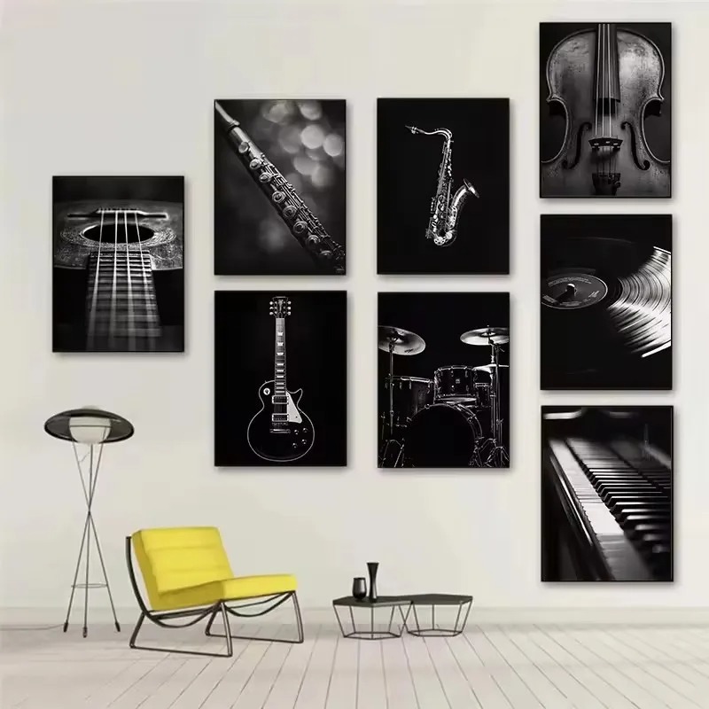เครื่องดนตรีคลาสสิกภาพถ่ายโปสเ - Musical Instrument Images บทวิจารณ์และราคา